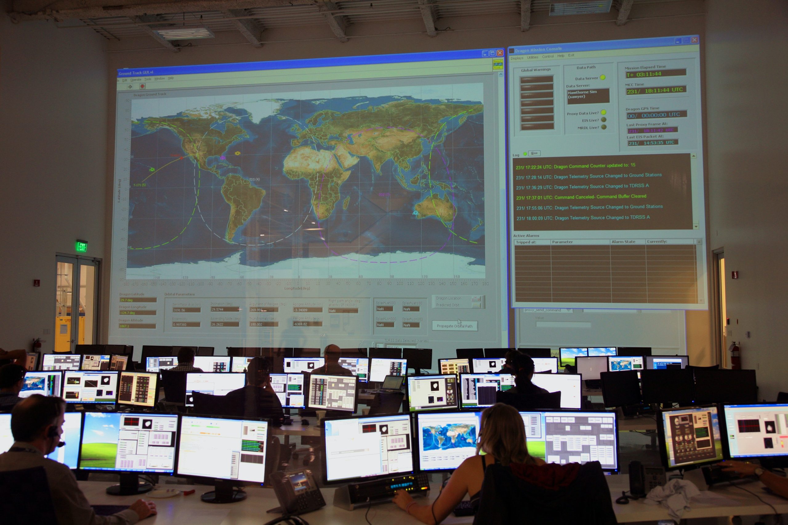 aménagement salle de controle