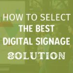 digital signage solution