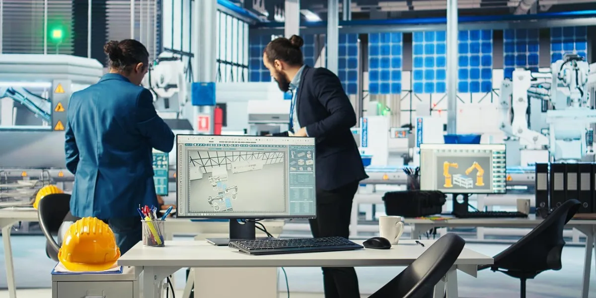 salle de controle usine